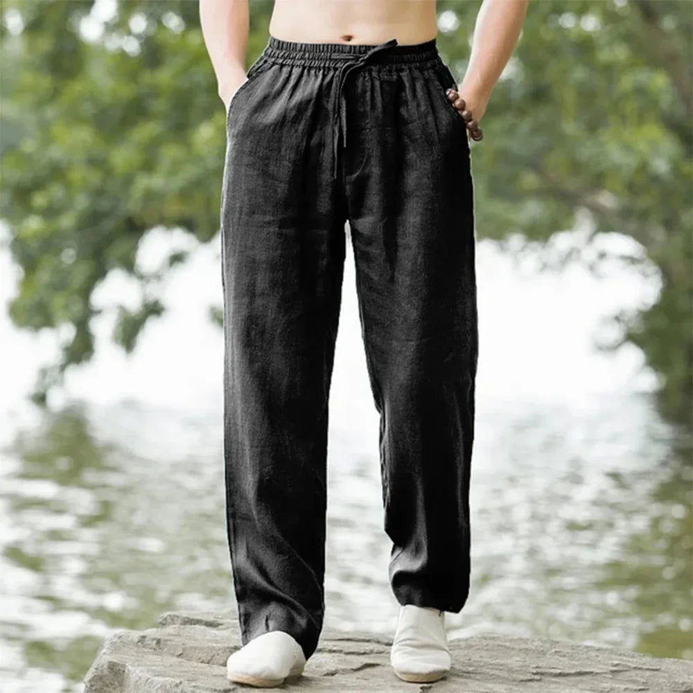 Linen Relaxed Trousers