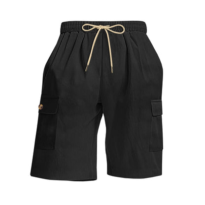 Corduroy Cargo Shorts