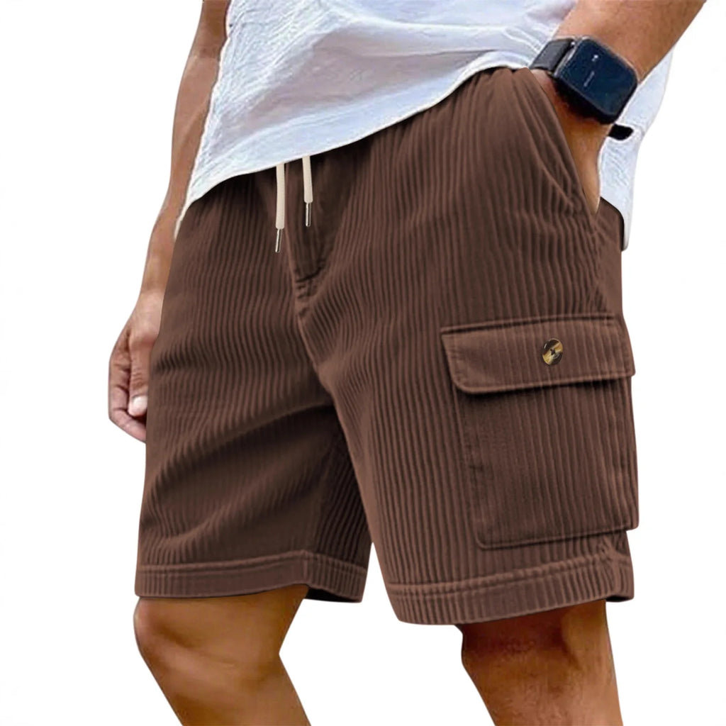 Corduroy Cargo Shorts