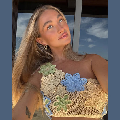 Crochet Mini Dress