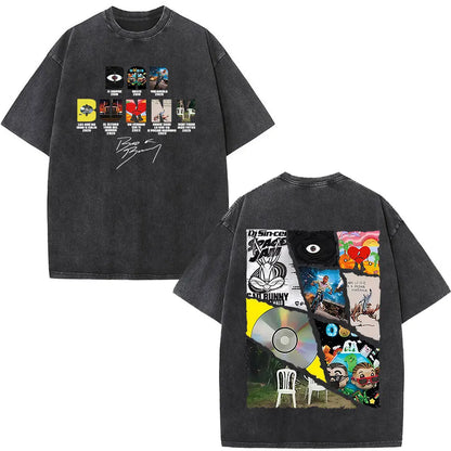 Washed Vintage Print Tee