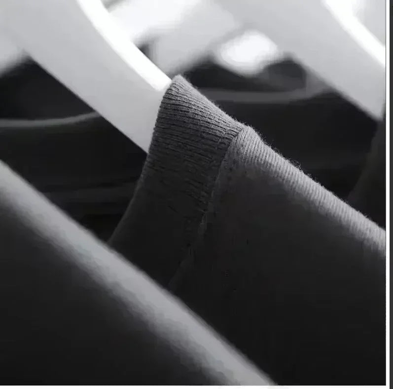 Camisola Gráfica de Algodão Puro com Gola Redonda Estilo High Street, Nova Camiseta Estampada Feminina Marca Trendy Solta Casual de Casal Americana Harajuku Y2k