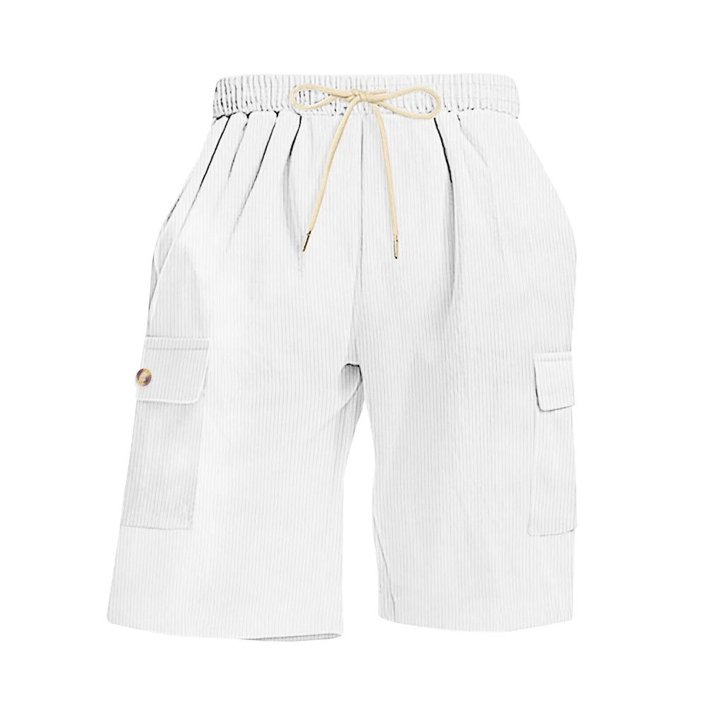 Corduroy Cargo Shorts