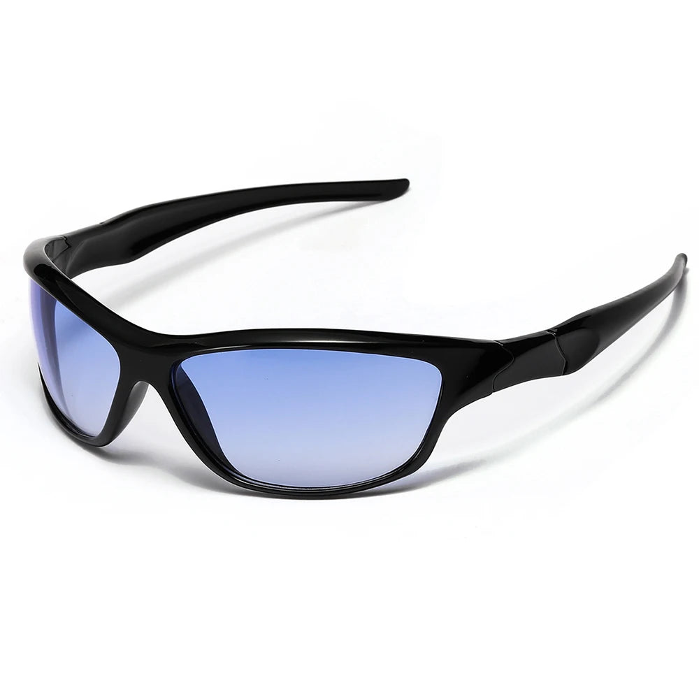 Silver Retro Sport Sunglasses