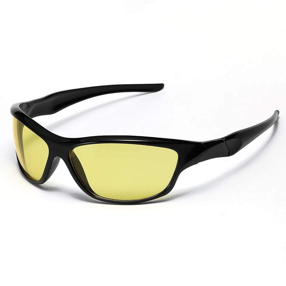 Silver Retro Sport Sunglasses