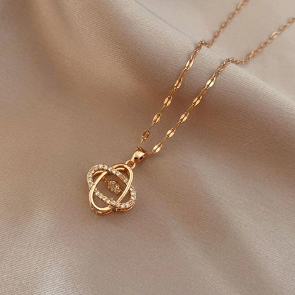 Collier en argent sterling avec pendentif étoile de David, pour femme, avec cristaux mobiles, bijoux hébraïques israéliens, en acier inoxydable, pendentifs Hanouka