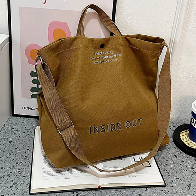 Washed Canvas Crossbody