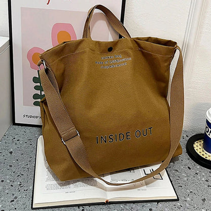 Washed Canvas Crossbody