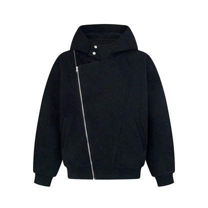 Grandes tailles 300g Sweat-shirt à capuche ample américain paresseux d'automne et d'hiver pour couples, jeunes, populaire