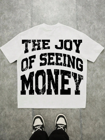 Dark Money Letter 3D Tee