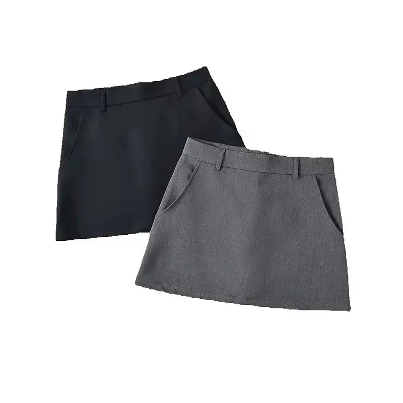 A-Line Mini Skirt