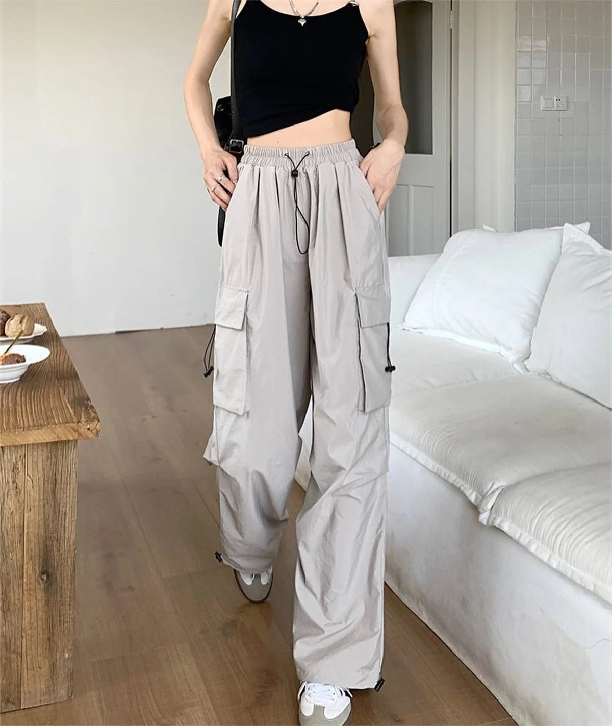 Multi-Pocket Cargo Trousers