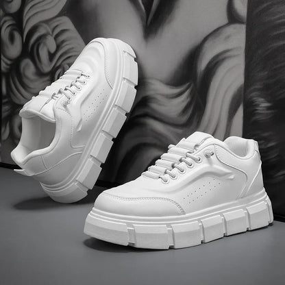 Nouvelles chaussures décontractées pour hommes 2025 : chaussures Oxford pour hommes, chaussures rétro de luxe en cuir, baskets respirantes tendance, bottes à plateforme faites à la main