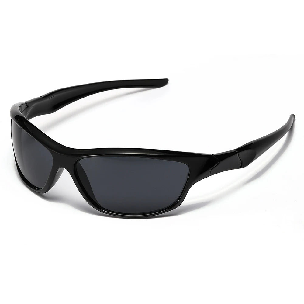 Silver Retro Sport Sunglasses