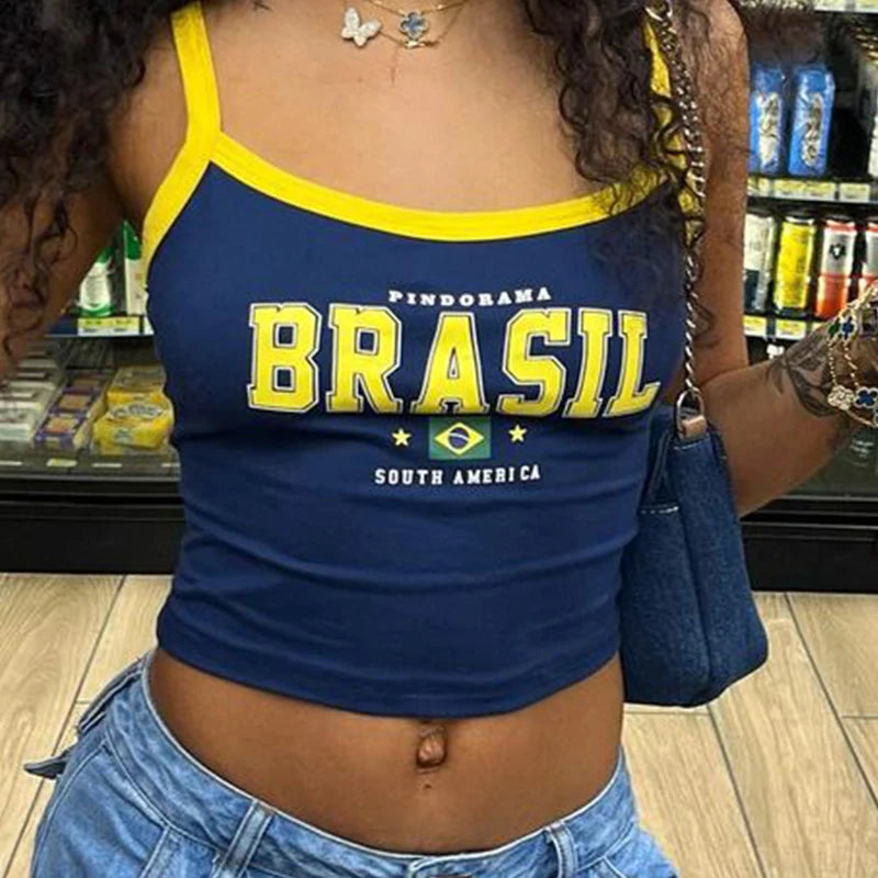Graphic Camisole Top