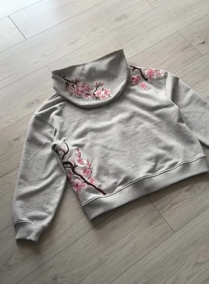 Nox Bloom Cherry Zip Hoodie