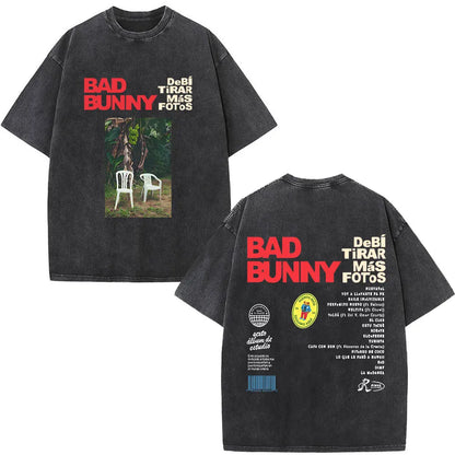 Washed Vintage Print Tee