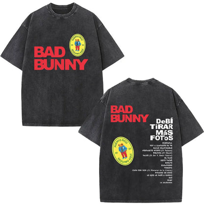 Washed Vintage Print Tee