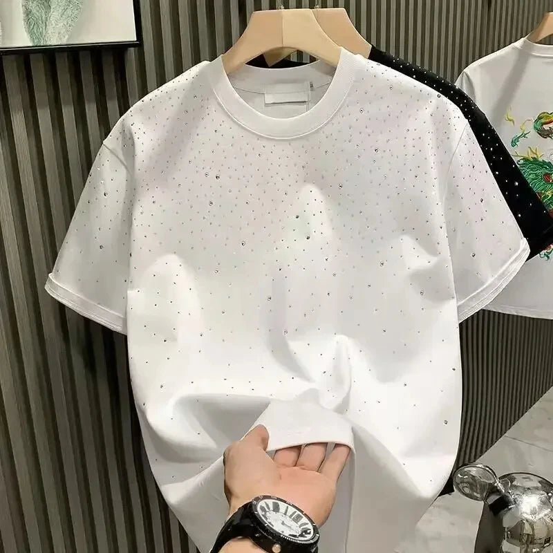 Rhinestone Rivet Tee