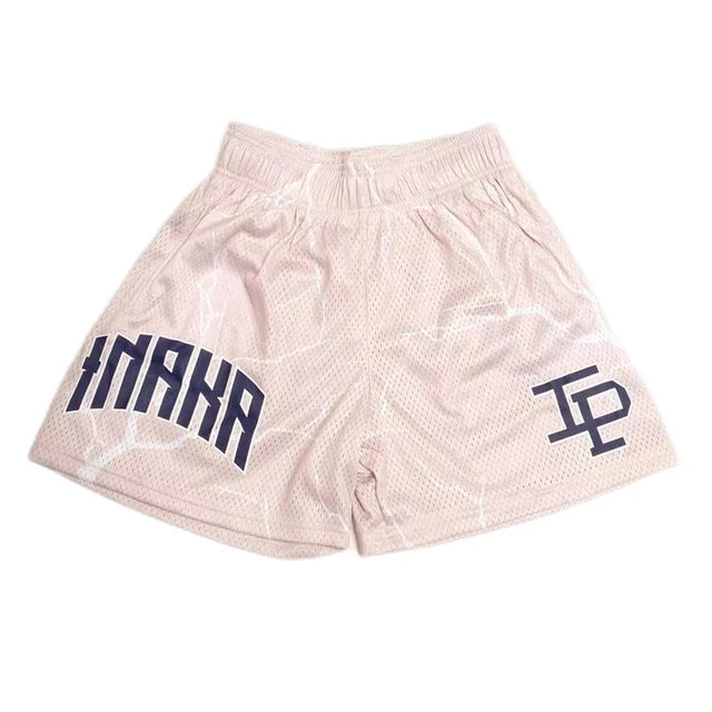 Leopard Mesh Shorts