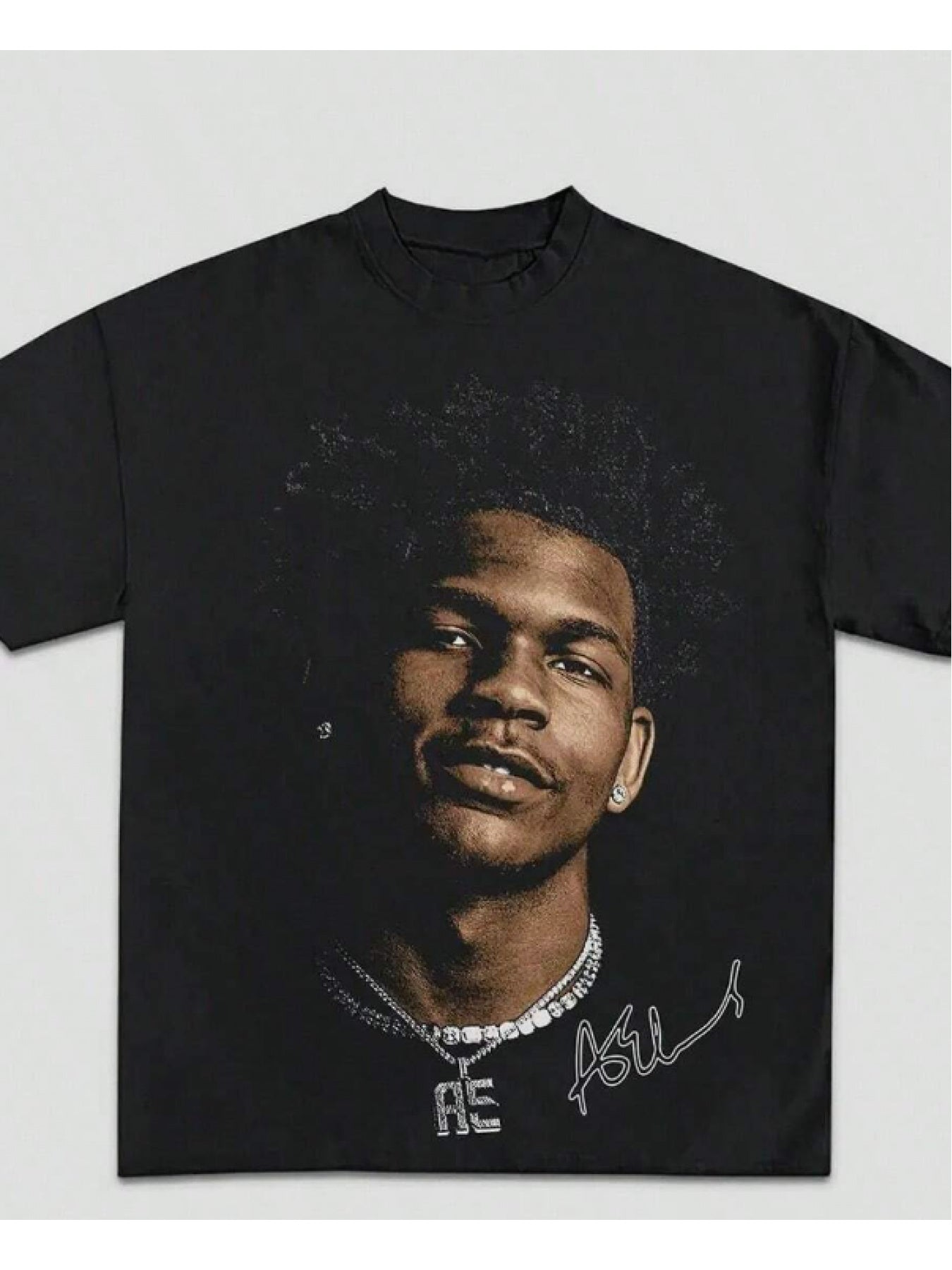 Dark Rapper Portrait Vintage Tee