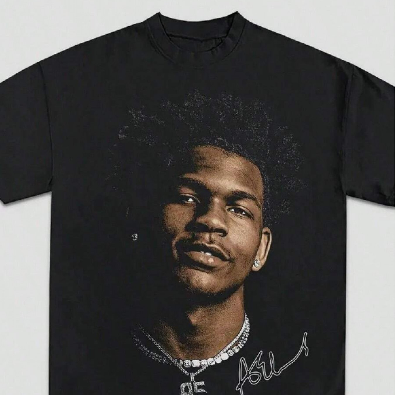 Dark Rapper Portrait Vintage Tee