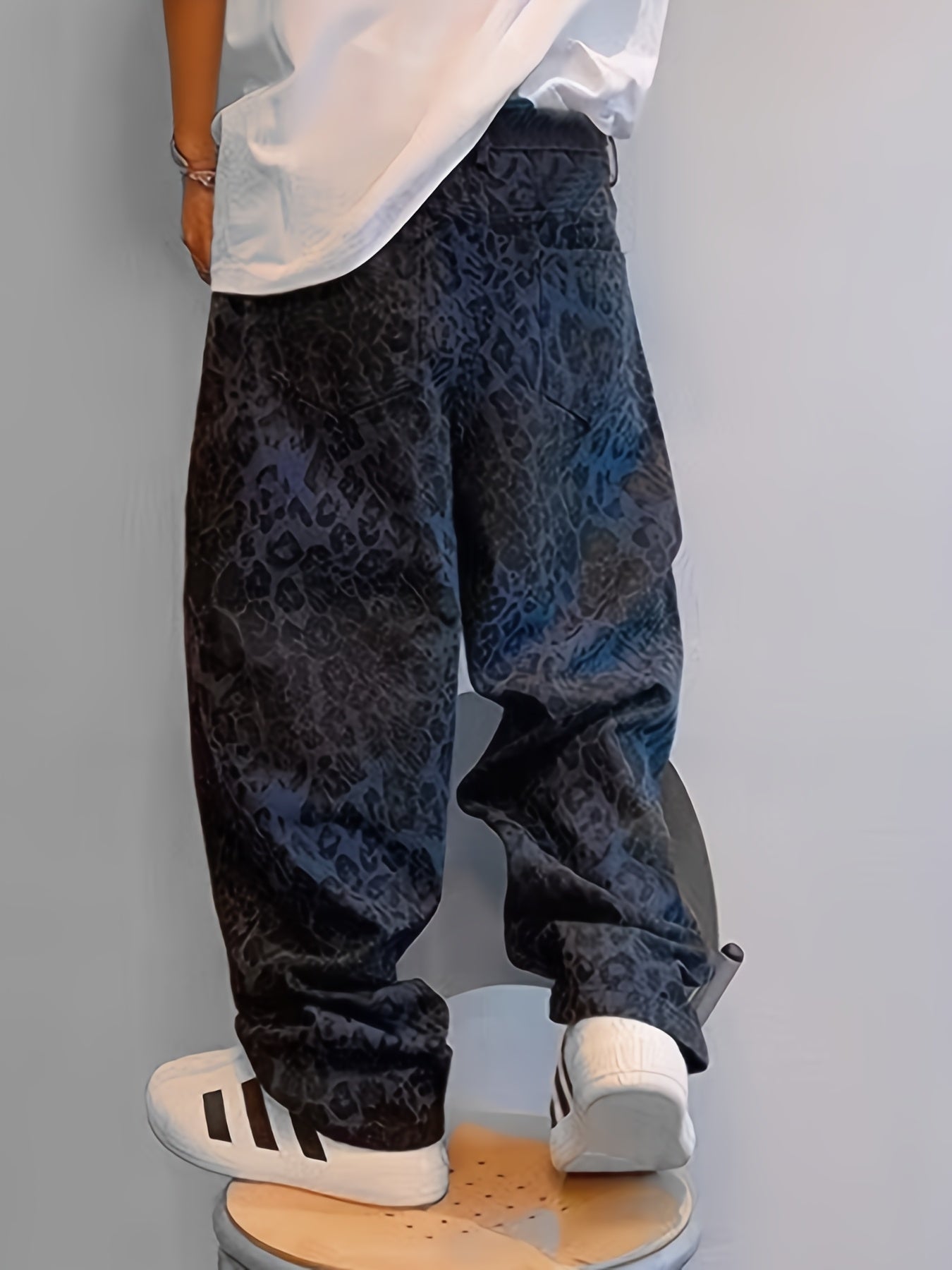 Dark Wash Loose Denim