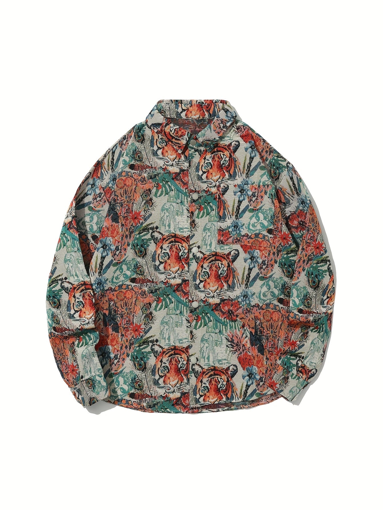 Dark Bear Woven Shirt Jacket