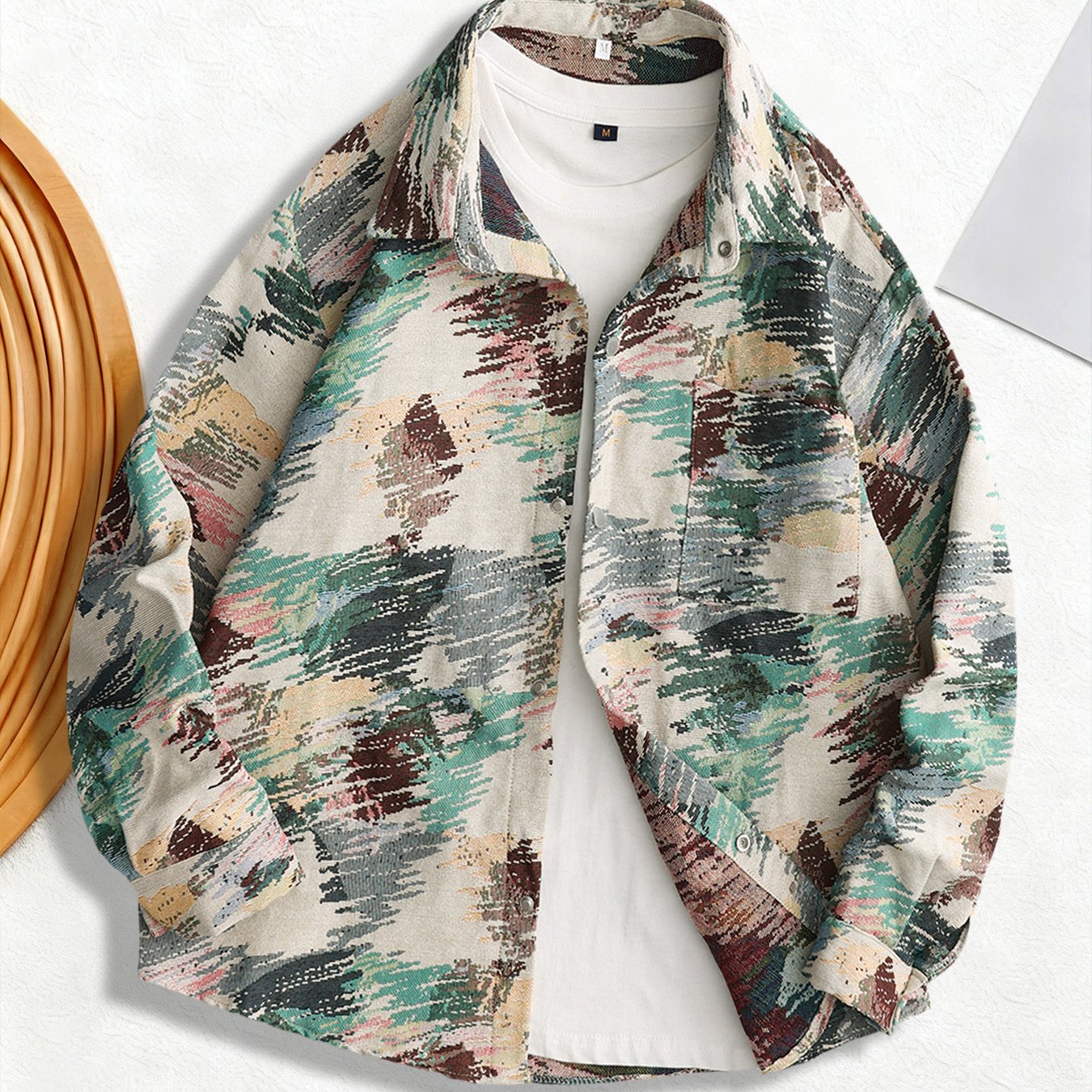 Arte Van Gogh Jacquard Shirt