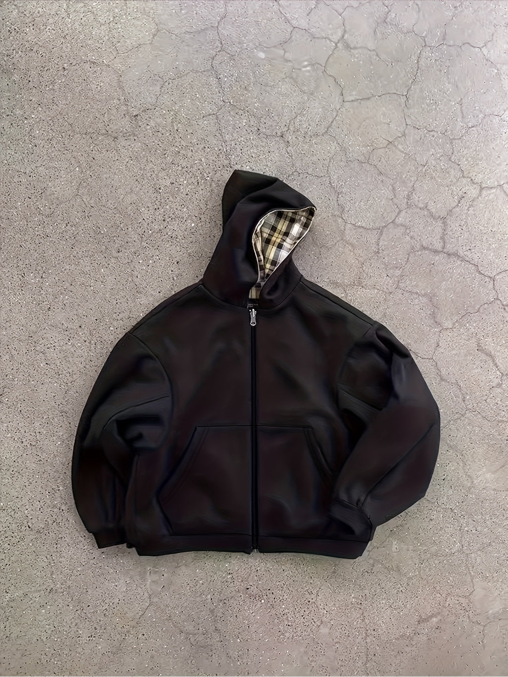 Nox Plaid Pullover Hoodie