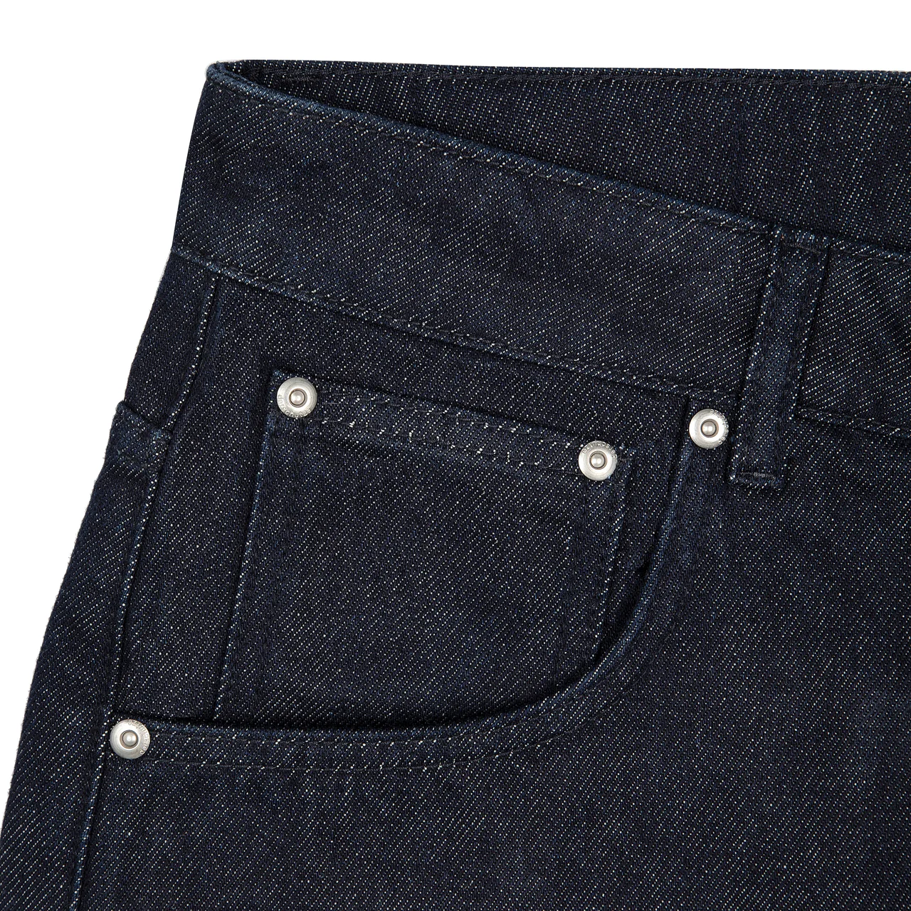 "Whales V2" Raw Denim Jorts