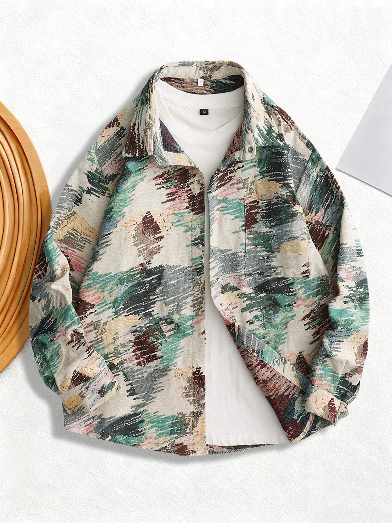Arte Van Gogh Jacquard Shirt
