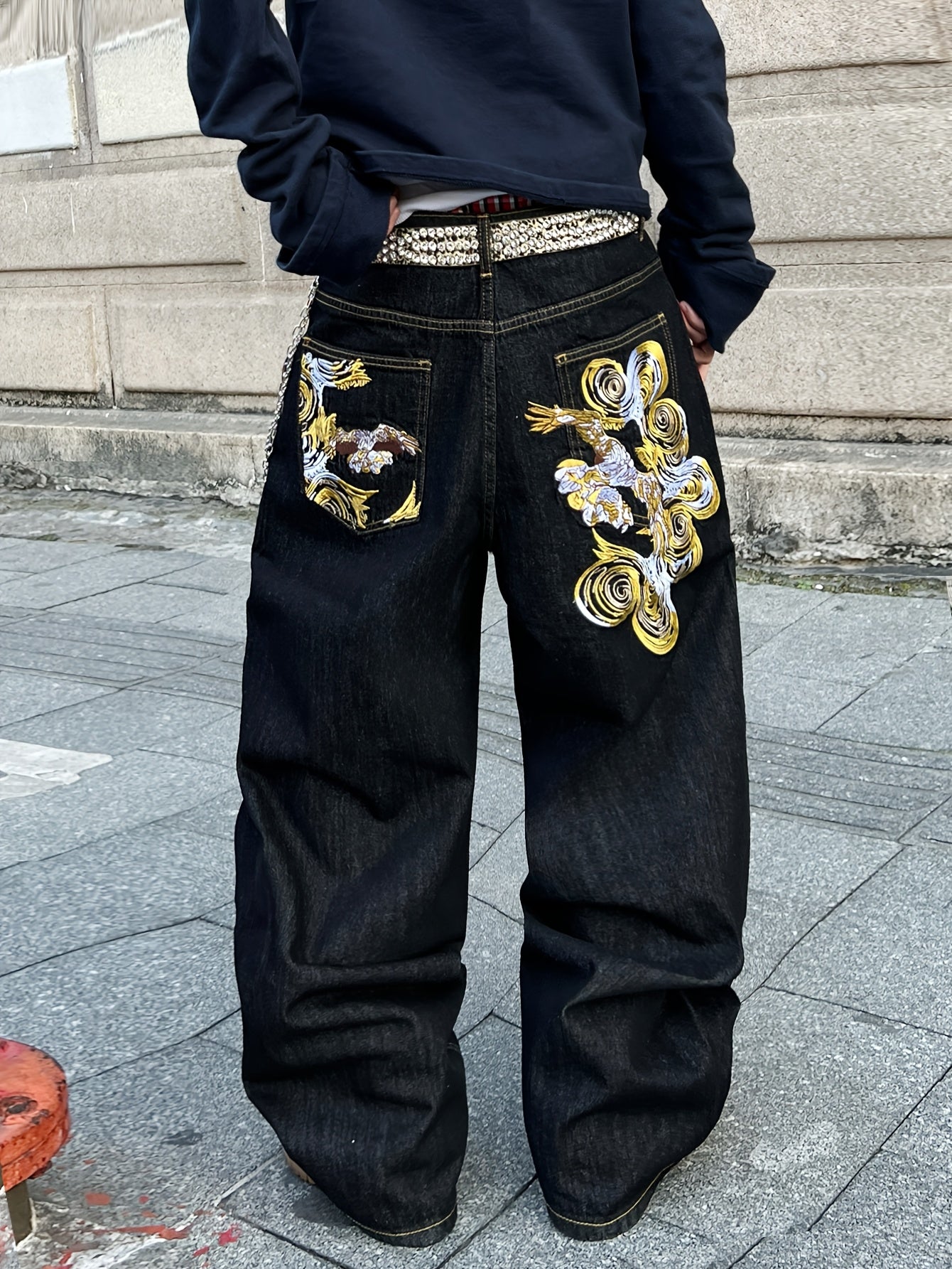 Dark Stitch Denim — Black Gold