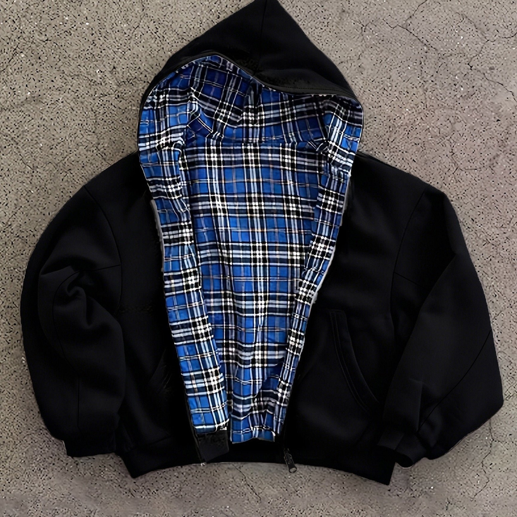 Nox Plaid Pullover Hoodie