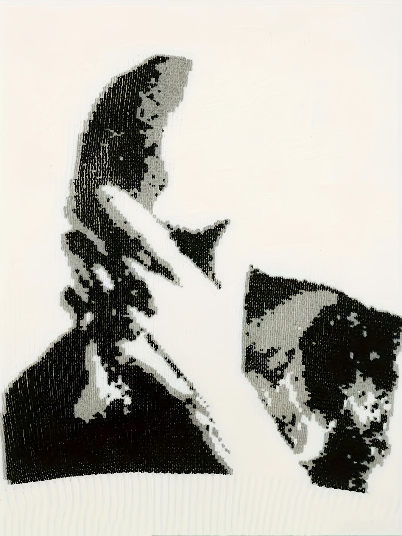 Dark Face Graphic Knit
