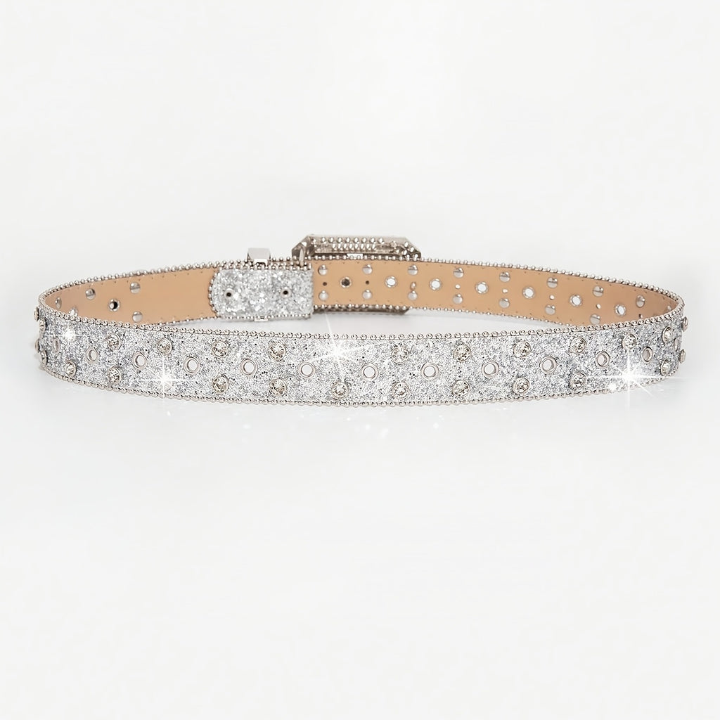 Nox Rhinestone Belt Buckle