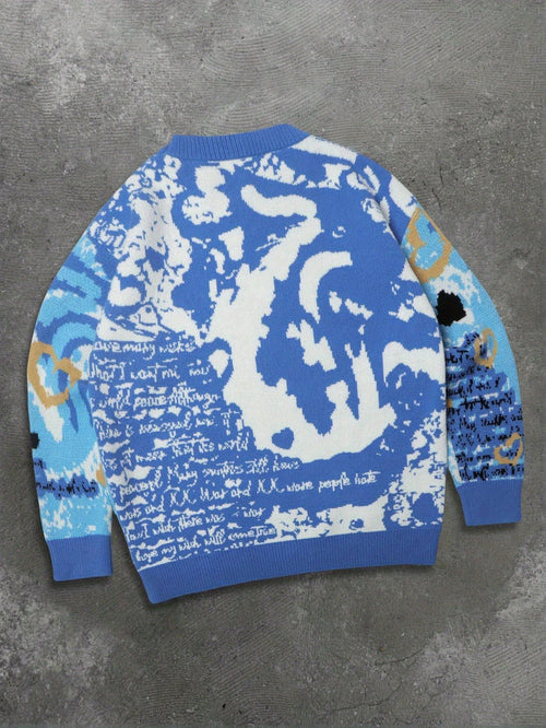 Arte Eagle Heart Knit Pullover