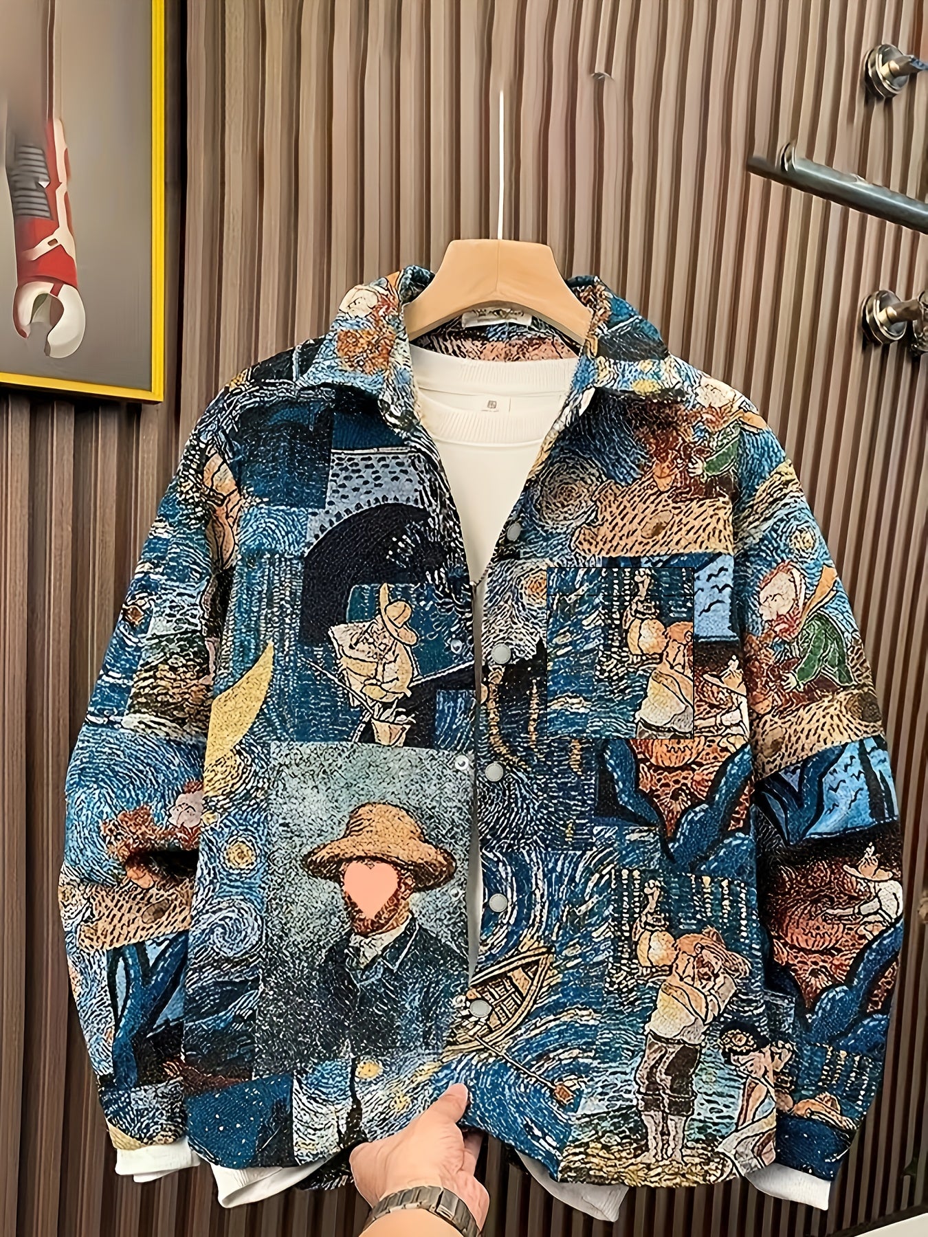 Arte Van Gogh Jacquard Shirt