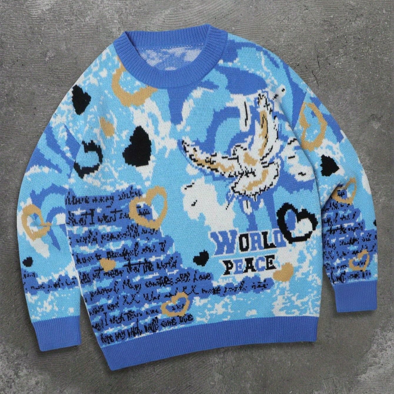 Arte Eagle Heart Knit Pullover