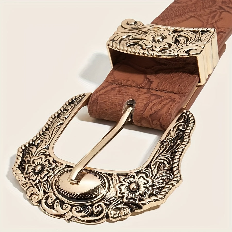 Cinto de senhora Boho estilo country country com estampado, resistente, perfeito para o dia a dia, Halloween, verão, escola, outono e outras ocasiões especiais.