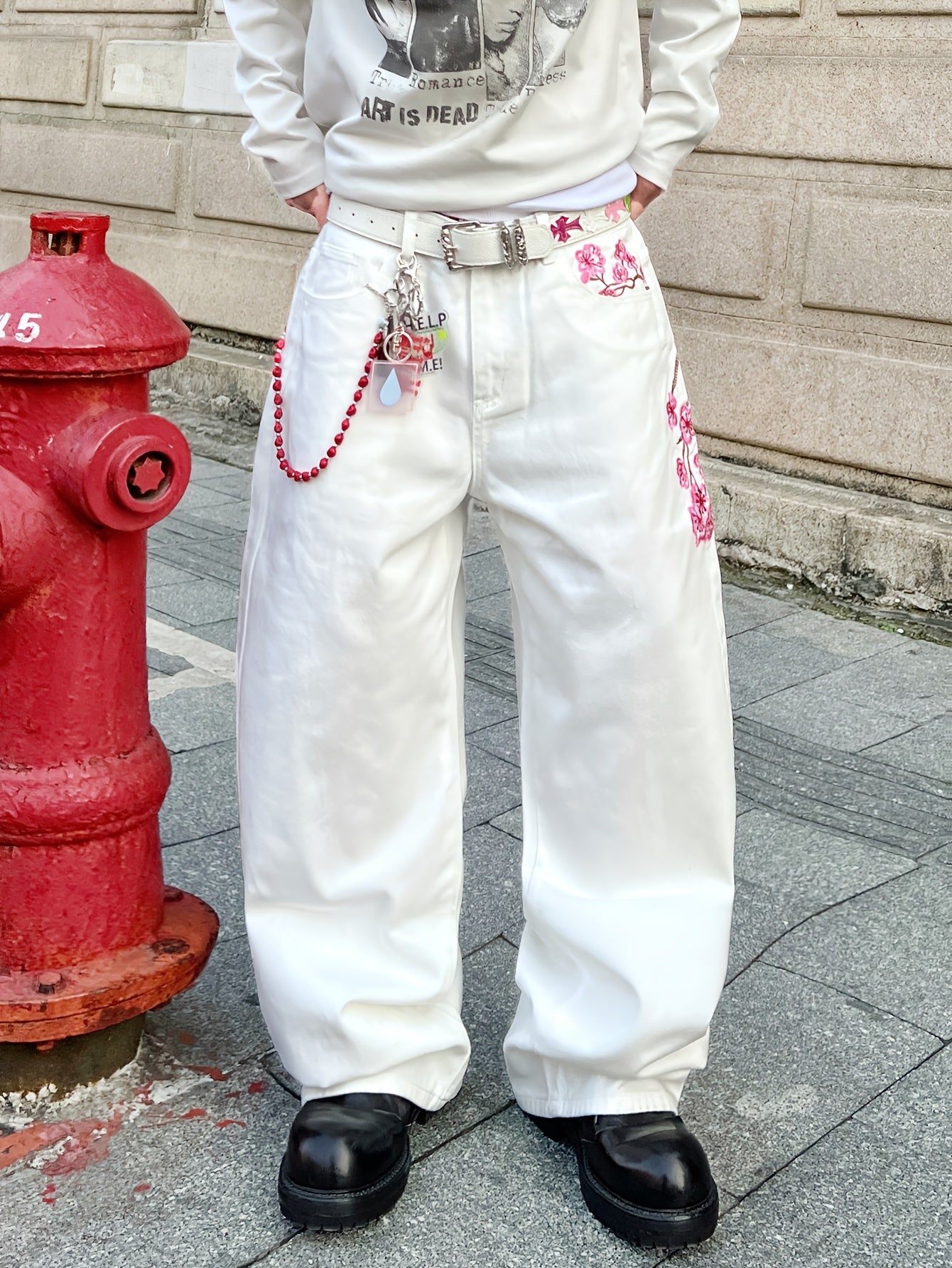 Nox Bloom Denim — White Plum